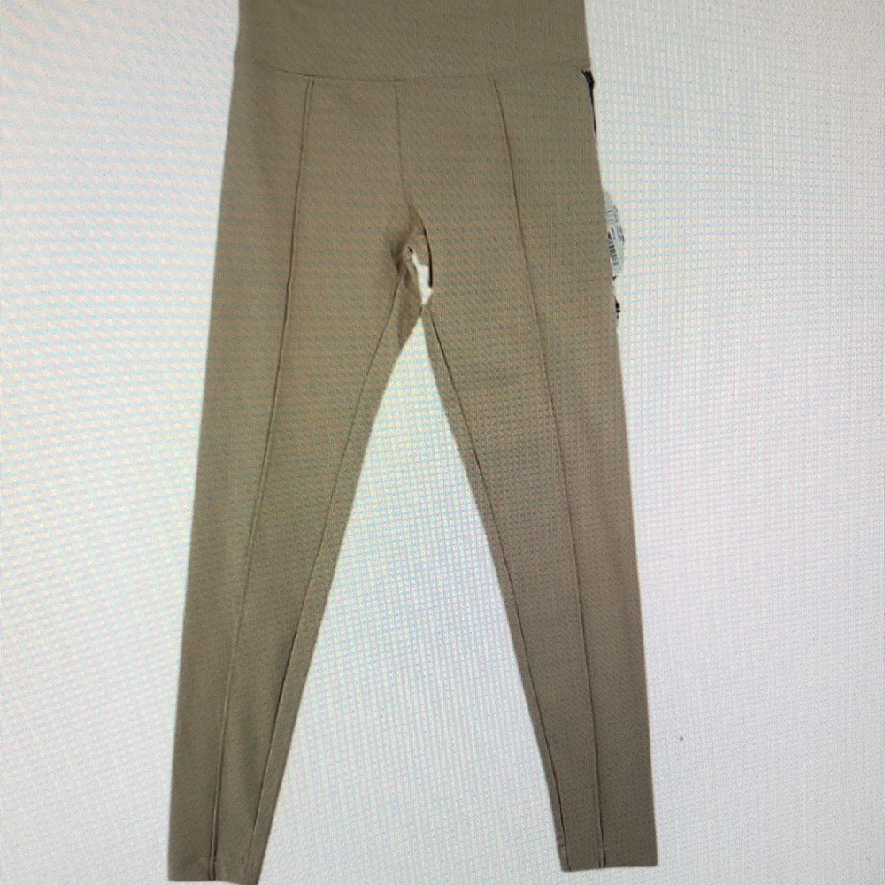 High-Waisted Tan Leggings